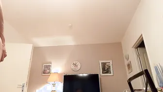 Solo Crossdresser Shows Off Sexy Underwear on Webcam