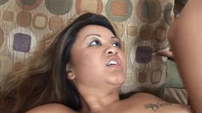 Asian BBW takes a big cock of James Dean