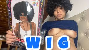 My Afro Wig Makes Me Naughty