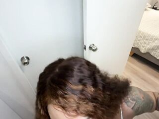 Biggest Melons & Massive Butt Amora Luvs Gets Her Curly Vagina Pounded Hard