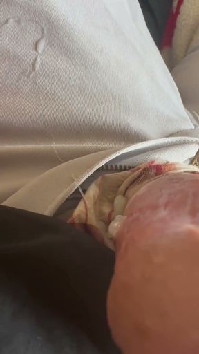 Jerking off in a pair of baseball pants - borrowed from the corporal so I tried to get all my cum on the sarge's&hellip;   Clip 2