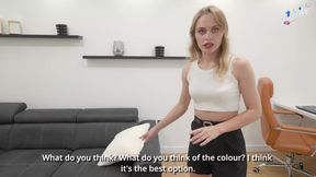 Milf Realtor Anal Creampie on New Apartment Furniture