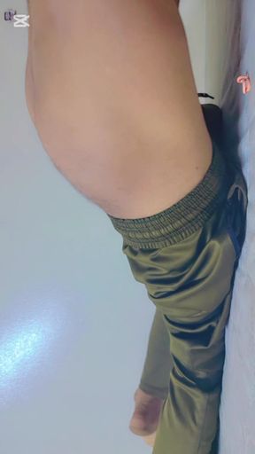 Desi cross dresser doing fingering in big clean shaved aashole