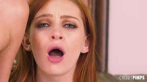 Awesome redhead chicks Andi Rye and Maya Kendrick fuck with a toy