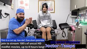 Dr  Tampa's Medical Exam: Finger Fucking Natural Pussy