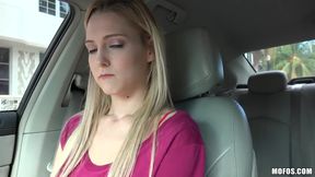 Stranded Teens - Hot Blonde Mila Evans Fights with a Guy, Tony Rubino Snatches Her for Car Sex