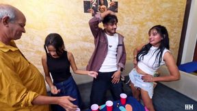 Indian Asian Desi Style Foursome Storical Gangbang Hardcore Softcofe Licking Kissing Sexual Video