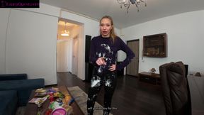 He Skips Chores, So I Ride His Cock Instead