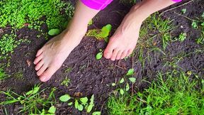 Barefoot Muddy Feet Worship