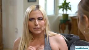 Teacher Discovers Student's Stepmom on Dating App – A Steamy Encounter Unfolds! Tags: Christie Stevens, Karla Kush.