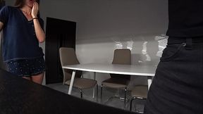 Real Cheating. Wife Fucks In The Kitchen With Her Husband'_s Friend While He'_s Not At Home. Taboo