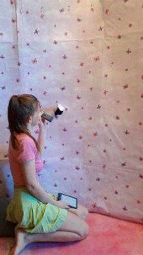 Blowjob through the walls (Home made glory hole)