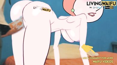 FAMILY GUY Hentai LOIS GRIFFIN 2D Real PORN CARTOON #2 Doggystyle Big Japanese ANIME Ass Cosplay SEX