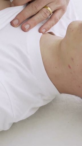 Pretty twink enjoys getting nipple licked by Mormon daddy   Clip 1