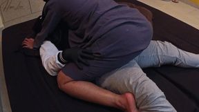 Sexy Hijab women fucks me rich in her room before her husband arrives