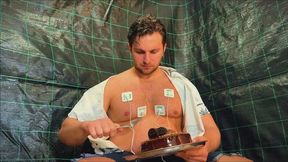 Training Pecs While Eating Cake