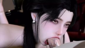 3D Huge Boobs Slut Naked Her Pink Nipples Got Fucked by Big Dick