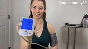 Heartbeat and BP Exam with Three Different Exercises 4K