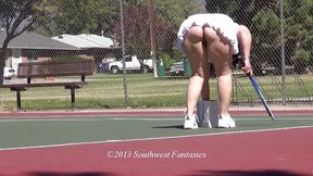 A day on the tennis court