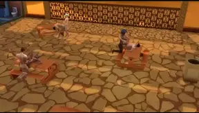 Intense Interracial 3D Threesome in The Sims 4 – Hot Animated Gay Sex Scene – SteamGayz