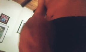 Midnight Horny Cock Play with Huge Flashing Cum