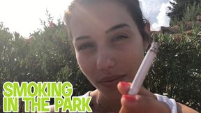 Smoking in the park - FULL HD