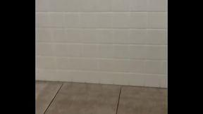 Disgusting Pig hitting his balls