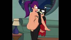 Leela and Nibbler (Sfan)
