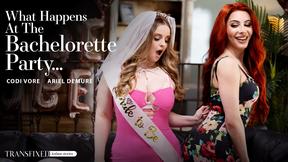 Codi Vore and Ariel Demure Throw a Bachelorette Bash Like No Other