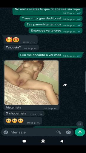 Vero's Whore, My Girlfriend's Friend, Sends Me a Message
