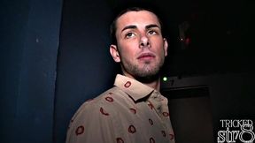 Handsome straight dude gets blowjob from gay