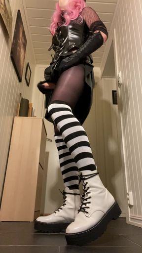 Horny goth femboy 1