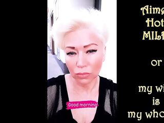 Aimee and Peter are a pleasant aged married pair, spouse is a writer, wife is a cam model - the ideal union!