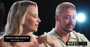 WIFEY Cock Hungry Blonde Hotwife Sadie Rose Gets Creampied In Front Of Hubby