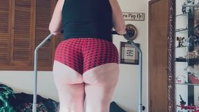 Naked Trampoline Farts for My Naughty Stepson's Punishment by SeductiveGenX