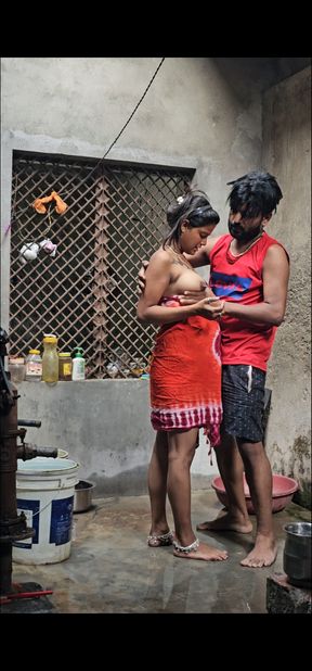 Indian desi village love marriage couple part 3