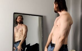 Friend Turns Into Sexy Adonis Body  Covetous Bi-transformation