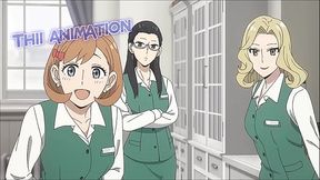 Yor and her friends in mini-skirts (EDIT) - Spy x Family 2 - Episode 10