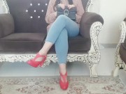 (سکس ایرانی چون خوب کص دادم و واسش ساک زدم استخدادمم کرد (مکالمه فارسیIranian hijabi +18teen get Job