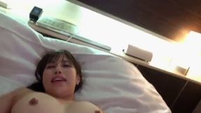 Fair-Skinned Slender Woman Gets Raw Sex Post Blowjob - Excited Boobs Shake Intensely