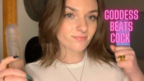 Goddess Beats Cock - CBT Goddess Worship Verbal Humiliation