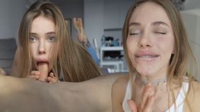 Sucked The Sweetest Orgasm Out My Dick With Bunny Rabbits