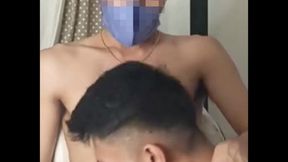 my lustful lover pushed me down and made love at home