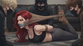 Bondage Stories #140: Crimson Ropes of Surrender
