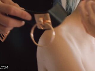 Deeper. Tractable Amber succumbs to her kinky wants