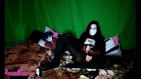 DashaNoihara #12 - Cozy opaque black tights is my love