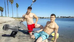 Ayden Takes Control: Intense Anal Ride with Archies on Bed – SeanCody