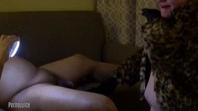 granny gladys devours black cock