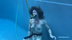 021- Portia's Water Play -Nude Pool Orgasm With Hose 720p