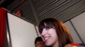 Amazing orgy with Shannya Tweeks with Moise & Juan